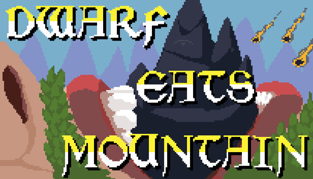 dwarf eats mountain